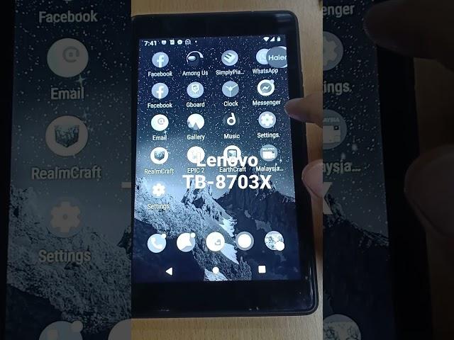 LENOVO TB-8703X BLACK AND WHITE GRAYSCALE SCREEN PROBLEM RESOLVED