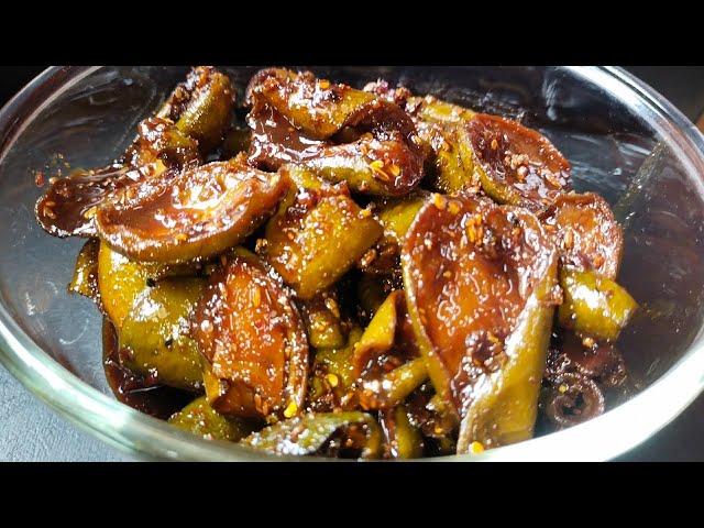 Amer Tok Jhal Misti Achar।গুরের আম আচার। Sweet and Sour Mango Pickle। Easy homemade recipes