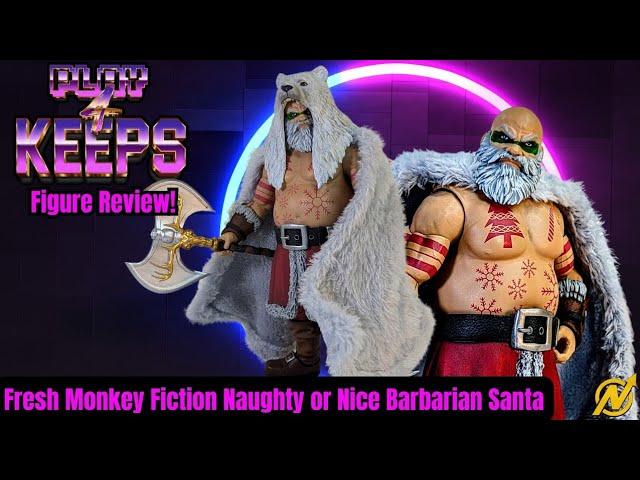 Fresh Monkey Fictions Naughty or Nice Barbarian Santa - BBTS Exclusive!