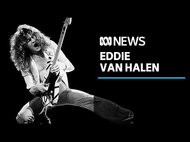 Eddie Van Halen, guitarist for rock band Van Halen, dies aged 65 | ABC News