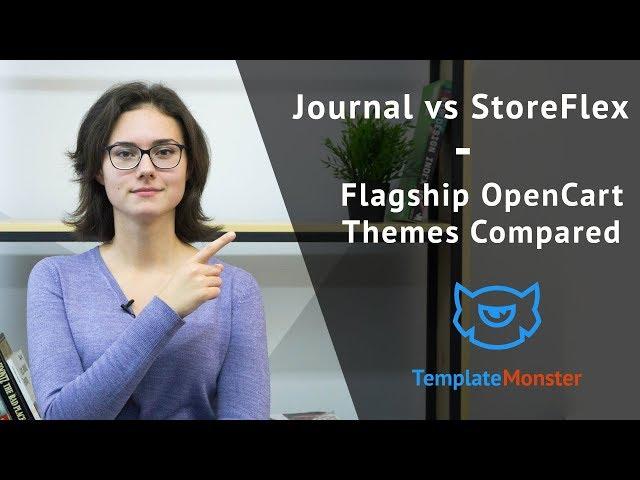 Journal vs StoreFlex - Flagship OpenCart Themes from the Top Marketplaces Compared