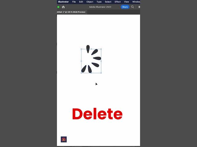 Easy way to repeat objects in circle (Adobe Illustrator)