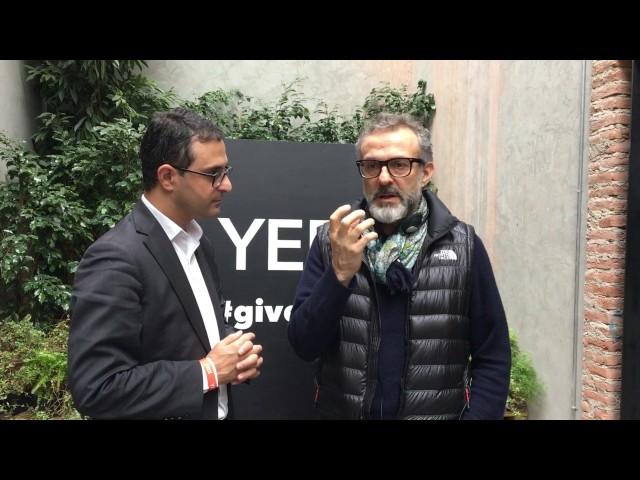 Massimo Bottura supports Arash Derambarsh for a global law against food waste