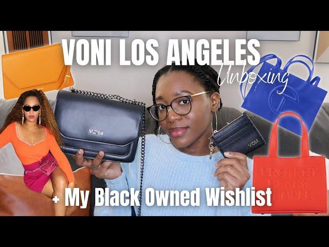 Black Owned Luxury Unboxing: VONI Los Angeles + Black Owned Luxury Handbag Wishlist