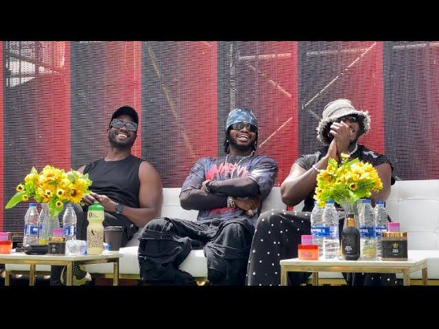 Diamond Platinumz Bebe Cool The Ben Eddy Kenzo live on a press conference
