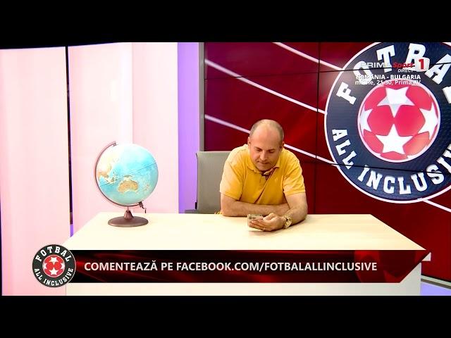 Fotbal All Inclusive cu Radu Banciu - 3 iunie