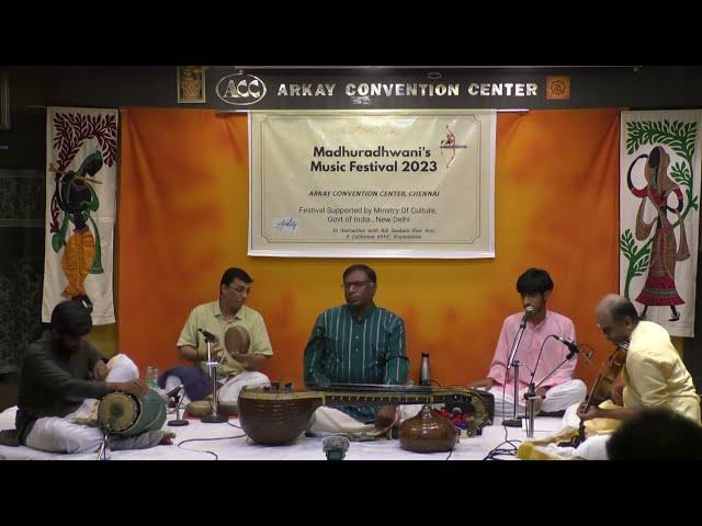 Madhuradhwani’s Music Festival 2023 - N Ravikiran Chitravina