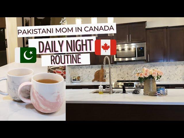 Pakistani Mom in Canada Evening Routine (W/ 2 kids under 2) ~ Kitchen Cleaning ~Mom Vlog