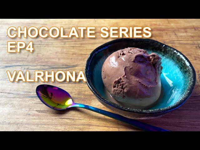 Tempting Treat: Chocolate Ice Cream with Valrhona Cocoa Powder