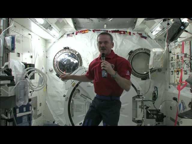 Chris Hadfield on getting sick in space