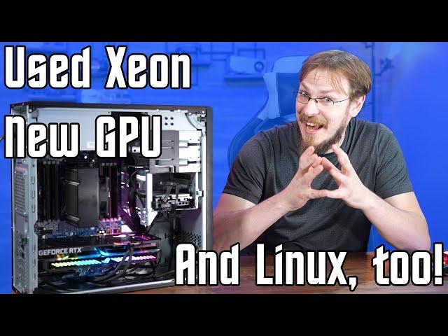 A Used Xeon, a New GPU and a Linux Install - HP Z440 Gaming/Workstation Build