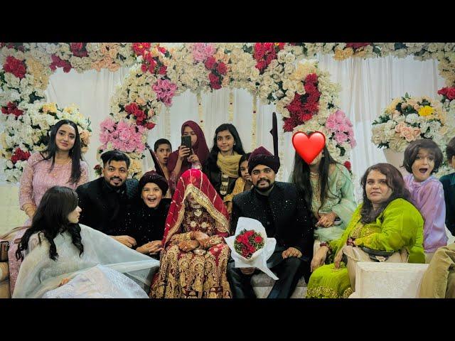 Finally Hamza ki Shadi ho gai  || Ali ko dulha bna deya | Barat vlog | Anas bhai emotional ho gaye