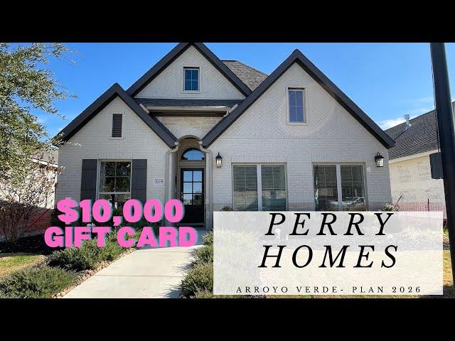 Perry Homes New Home Tour | 3 Beds, 2 baths | New Braunfels, TX | Arroyo Verde | 2026 Floor Plan