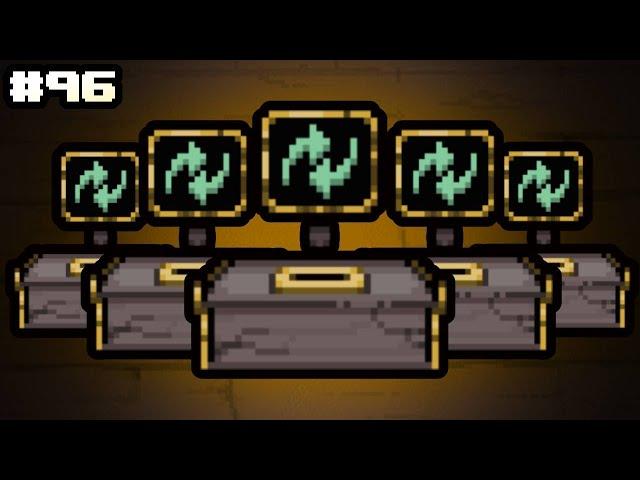 What INFINITE REROLLS Look Like │ The Binding Of Isaac Streak #96