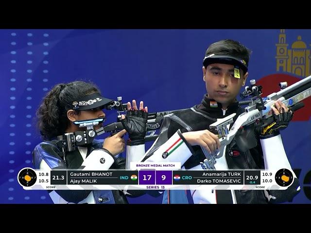 Highlights 10m Air Rifle Mixed Team Junior Final - Lima(PER)- ISSF JUNIOR WORLD CHAMPIONSHIP'24