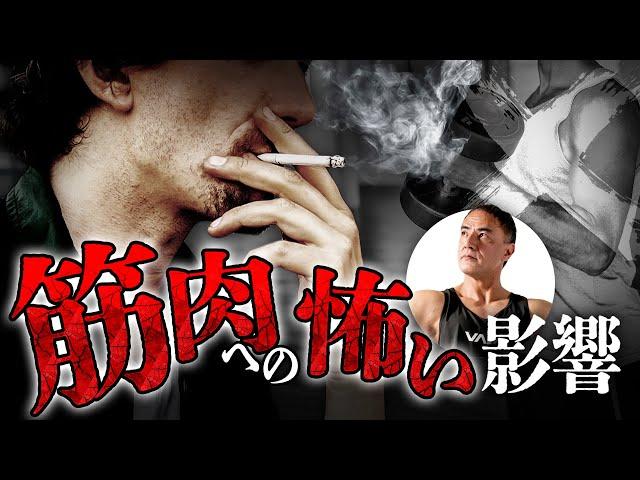 [A must-see for smokers and trainers] A muscle doctor thoroughly explains the relationship betwee...