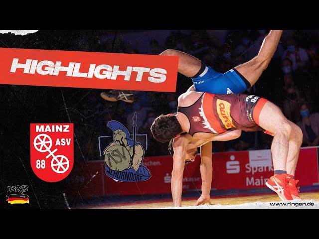 BIRTAT-Bundesliga 2022 - 1/2 Finale ASV Mainz 88 vs.  ASV Schorndorf / Highlight