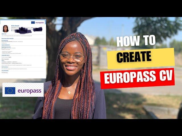 How to Create Europass CV for Study, Scholarships and Work in Europe | Step-by-Step Guide