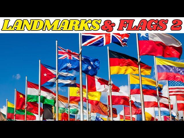 "Famous Landmarks Around the World | Flags of the World | Fun Facts for Kids"