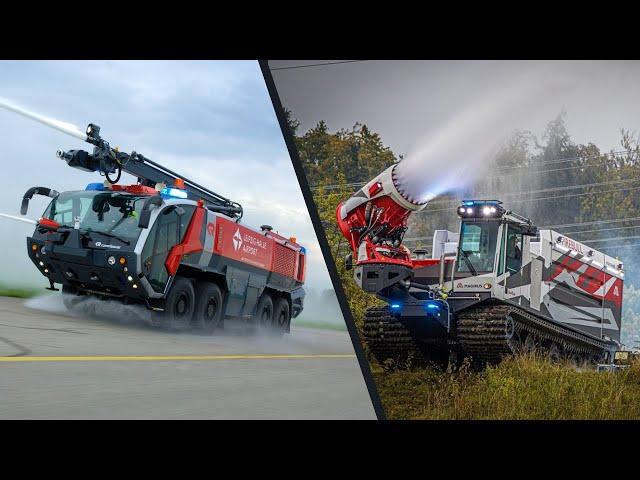 Top 10 Advanced Fire-Fighting Vehicles from around the globe