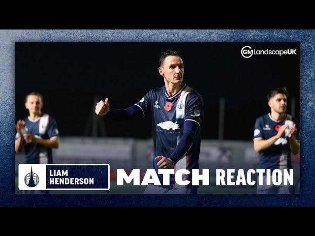 Match reaction | Liam Henderson post Airdrieonians