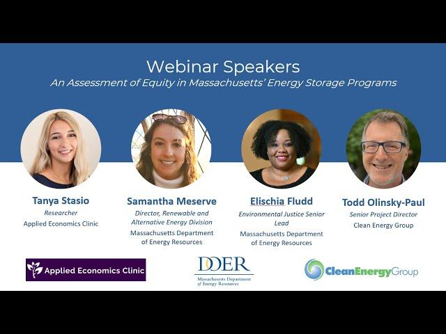 An Assessment of Equity in Massachusetts’ Energy Storage Programs (10.8.24)