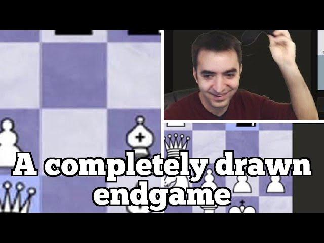 Daily Chess Stream Highlights: A completely drawn endgame