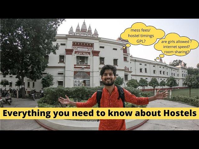 IIT BHU HOSTEL FACILITIES | Detailed Room Tour , Mess Food , Internet , Canteen, Hostel Culture |