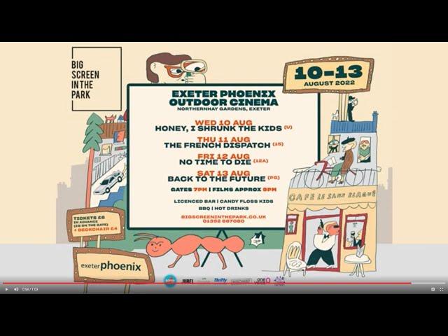 Big Screen in the Park 2022 | Exeter Phoenix