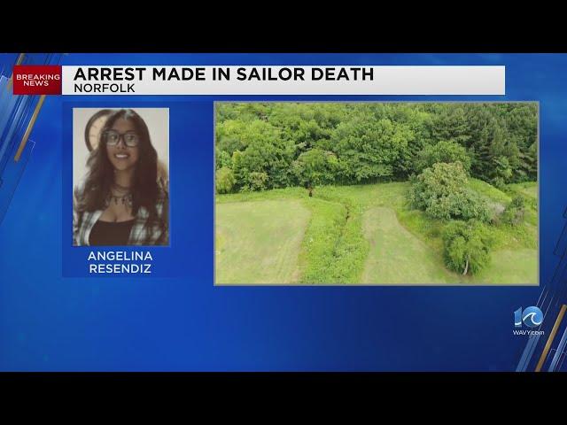 Navy sailor in confinement following confirmation of missing sailor's death