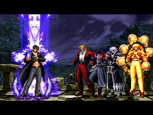 [KOF Mugen] Iori Yagami-CTN Vs Super KOF Bosses