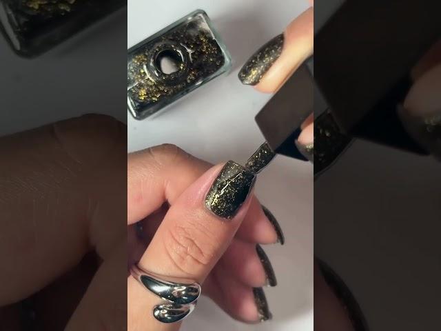 Black and Gold Nails Trend for 2023  #nailart #nail #naildesign