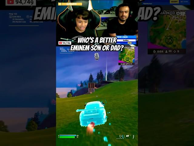 Who’s a better Eminem son or dad? ️ #romike2013 #fortnite