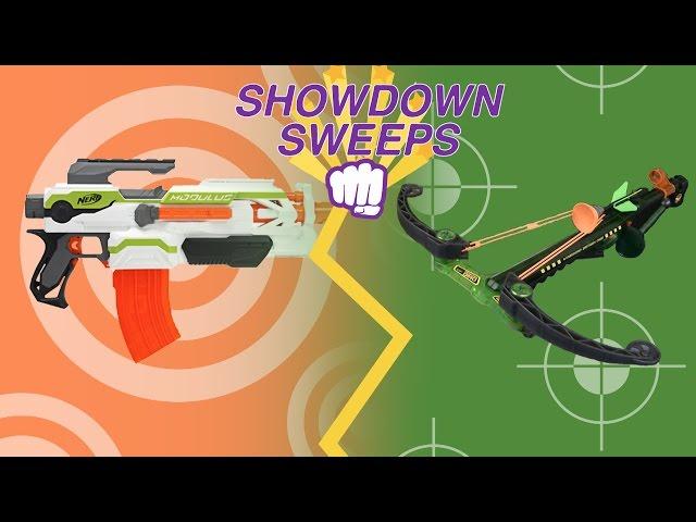 Win Nerf Blaster or Dino Hunterz Crossbow in the Showdown Sweeps!