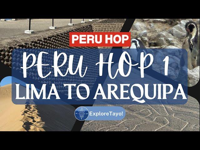 Lima to Arequipa #Travel #Peru