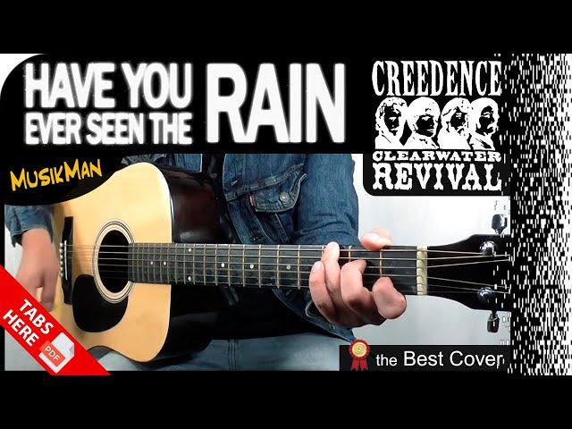 HAVE YOU EVER SEEN THE RAIN  - Creedence Clearwater Revival / GUITAR Cover / MusikMan N°164