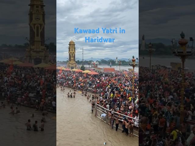 Kawaad Yatra | Haridwar M Kawaadi ka Mela #shorts #haridwarkawaadyatra