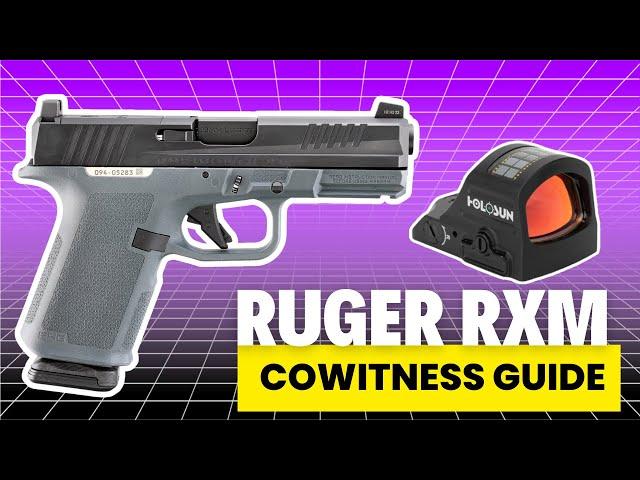 Ruger RXM Holosun Red Dot Co-Witness Guide