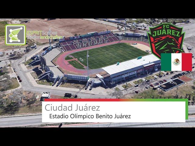 Estadio Olímpico Benito Juárez | Fútbol Club Juárez | Google Earth 360° Rotation