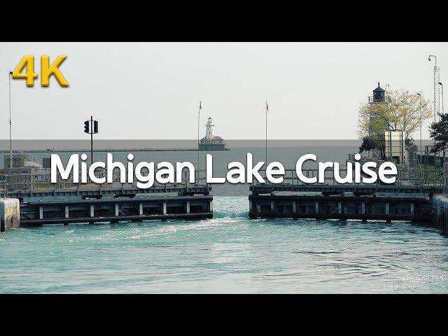 시카고 여행, 제대로 즐기는 법, 오대호 미시간호 크루즈, Michigan Lake Cruise - Video 4k (with 인터파크투어)