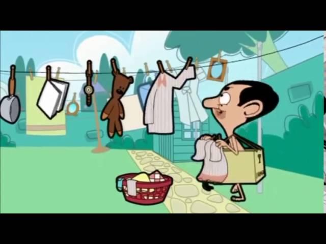 Final movie  Mr  bean doing housework