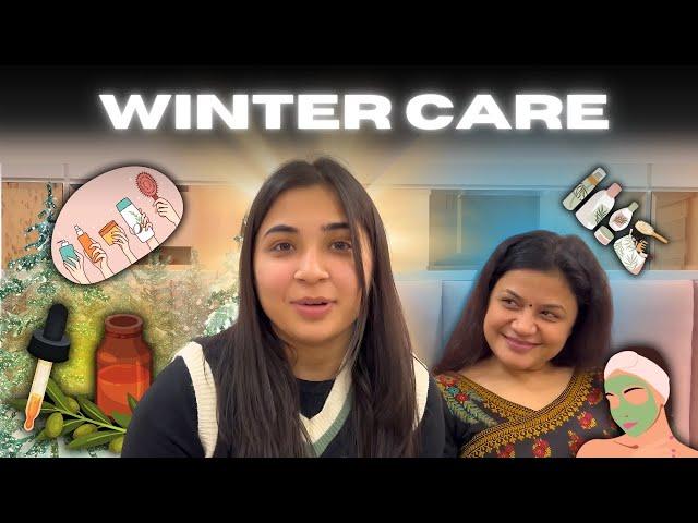 WINTER Hair & Skin CARE‍️️ |Grovers here! | #vlogs