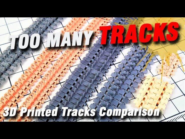 What 1/35 3D Printed Tracks are Best? | Review Part 1