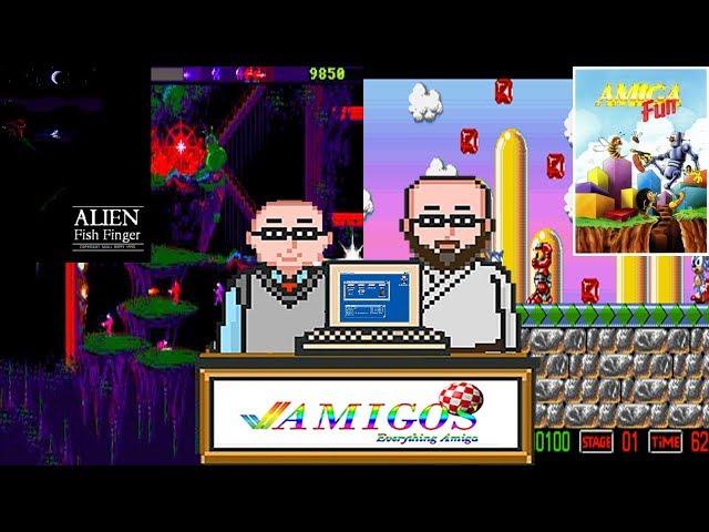 Amigos: Everything Amiga Podcast 204 - The Adventures of Quick & Silva / Alien Fish Finger