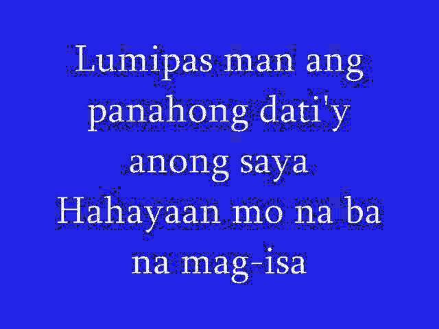 ApriL Boys - Ikaw Pa Rin Ang Mamahalin with Lyrics