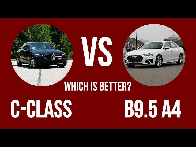 2022 Mercedes Benz C 300 vs Audi A4 B9.5 - Quick Buyer's Guide