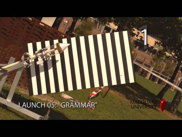 Engineering Rocket Launches at Macquarie University