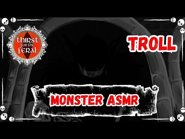 [Fairytale Monster ASMR] MAKING A DEAL WITH A TROLL [M4A] [Enemies to Friends] [Magical Listener]