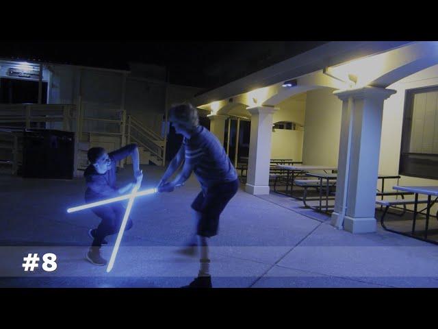 Epic Lightsaber Battle 8