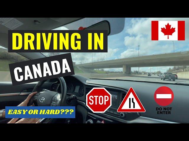 How To Drive Car In Canada | Driving Rules and Law | Detailed Video